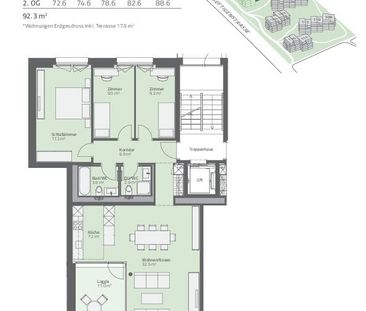 Appartement de 4,5 pièces dans le quartier familial de Nessleren - Photo 2