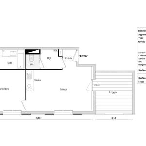 Location Appartement 2 pièces 45m² TOULOUSE 31400 - Photo 2
