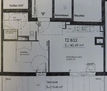 Location appartement 2 pièces - 40m² à Vannes (56000) - Photo 1