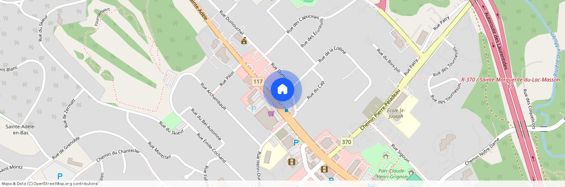 Rue du Skieur, Sainte-Adèle, Sainte-Adèle, Laurentides, J8B 2N6