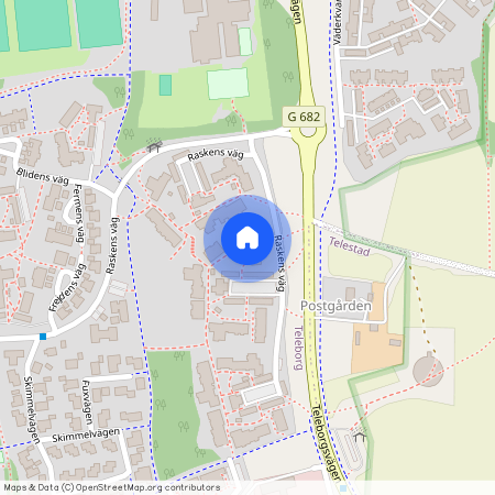 Teleborg, Växjö, Kronoberg, Raskens väg 79