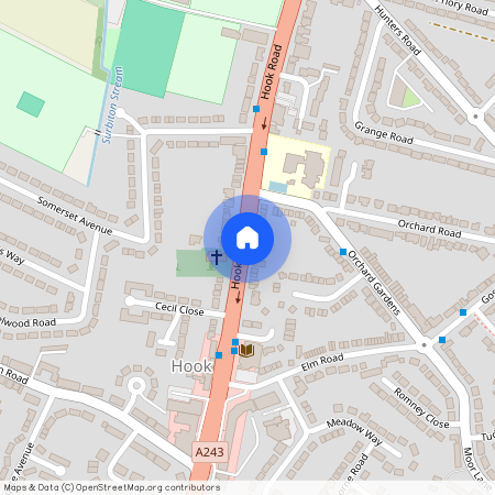 KT9 1EH, Chessington