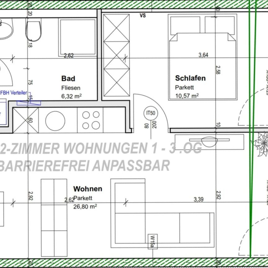 ab 01.11.2025 verfügbar -Wohnen im Styria Center – Stilvolle Wohnungen mit hochwertiger Ausstattung und bester Anbindung - Photo 1