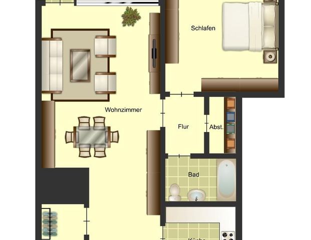 ***Bocklemünd auf 2 Zimmern*** - Photo 1