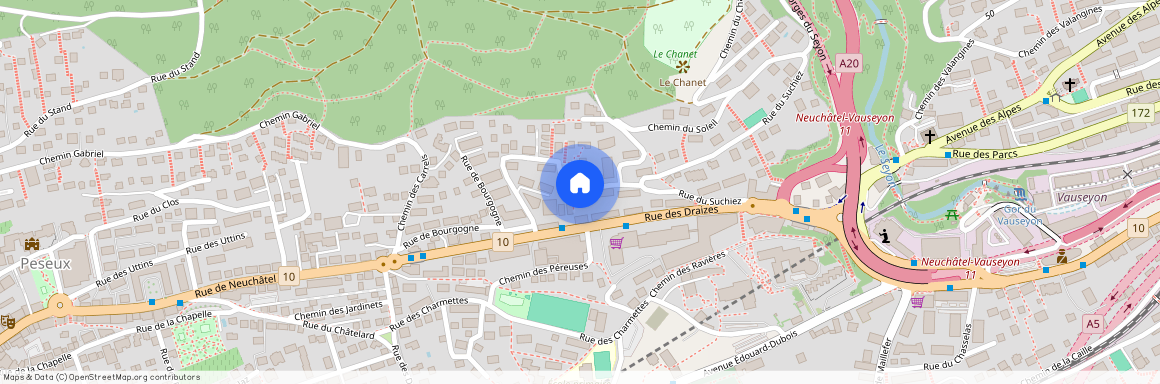 Chem. des Brandards 9, 2000, Neuchâtel