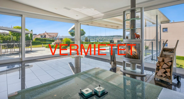 VERMIETET Architektenvilla mit Hallenbad & Seeblick zur Miete - Foto 1