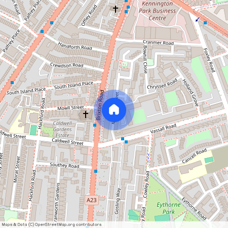 Mandela Street, Oval SW9