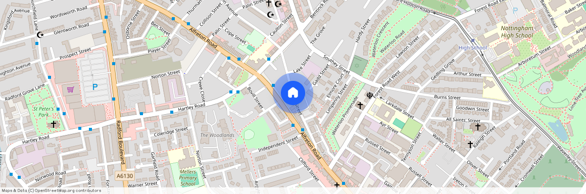 Peveril Street, Nottingham, NG7