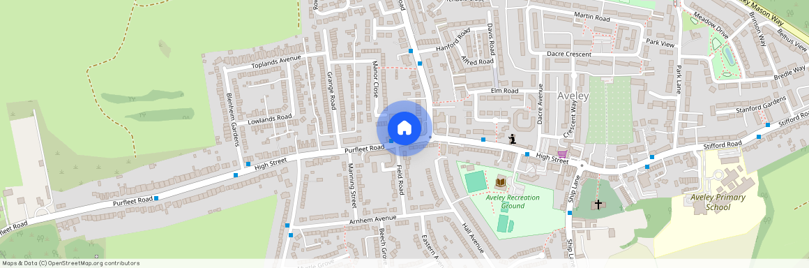 Purfleet Road, Aveley, SOUTH OCKENDON, South Ockendon, Aveley