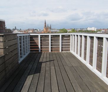 Blick über die Dächer von Schwerin! Dachterrasse! 3-Zimmer Maisonet... - Foto 2