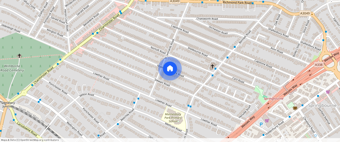 Malmesbury Park Road, Bournemouth, BH8