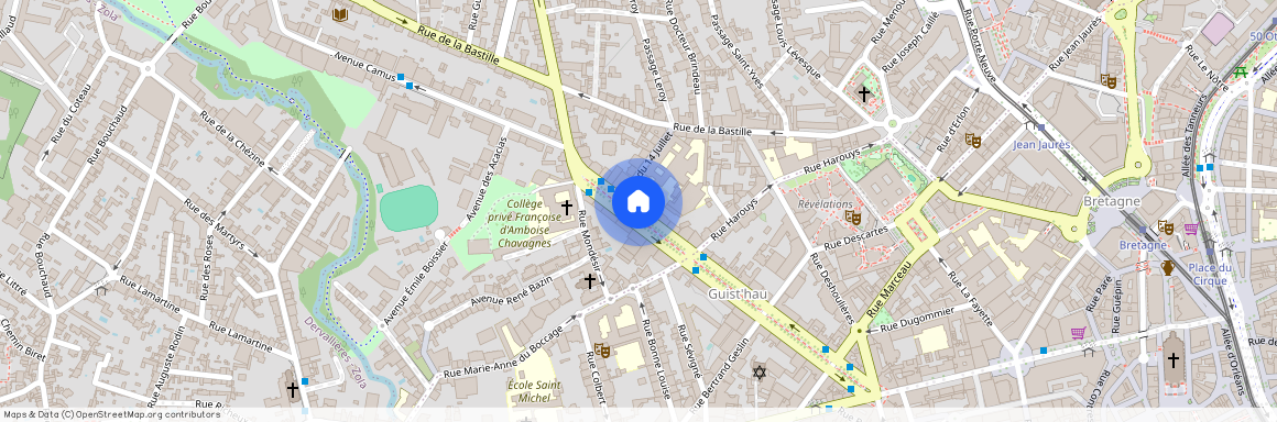 Nantes Quartier Guist'hau