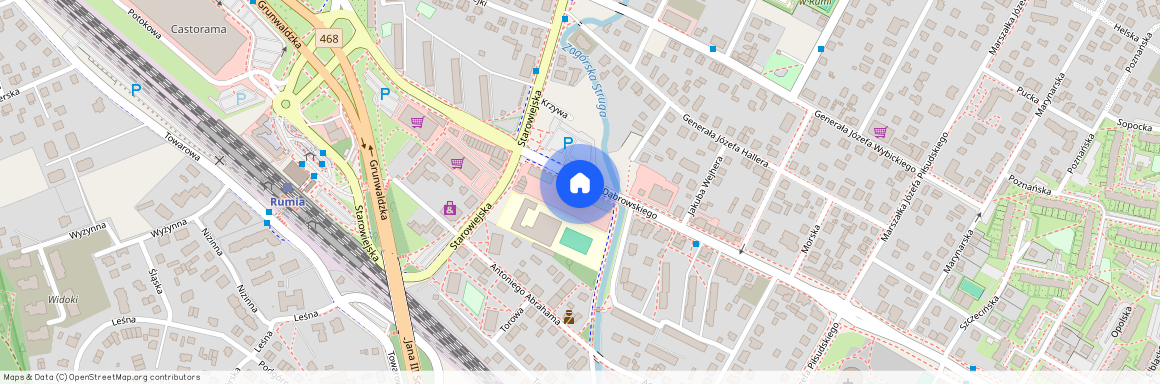 Henryka Dąbrowskiego, Rumia, wejherowski, pomorskie