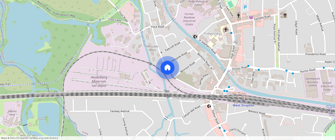 Tavistock Road, Yiewsley