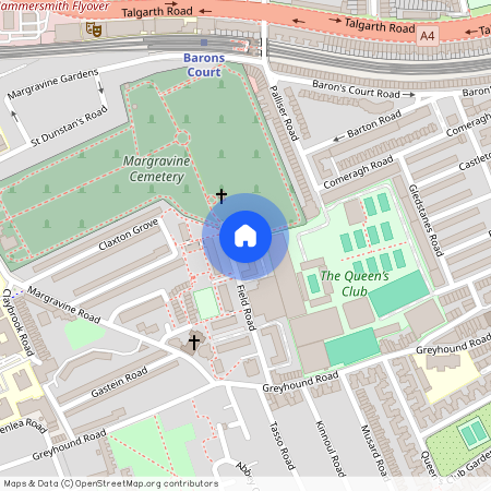 Field Road, Barons Court, W6