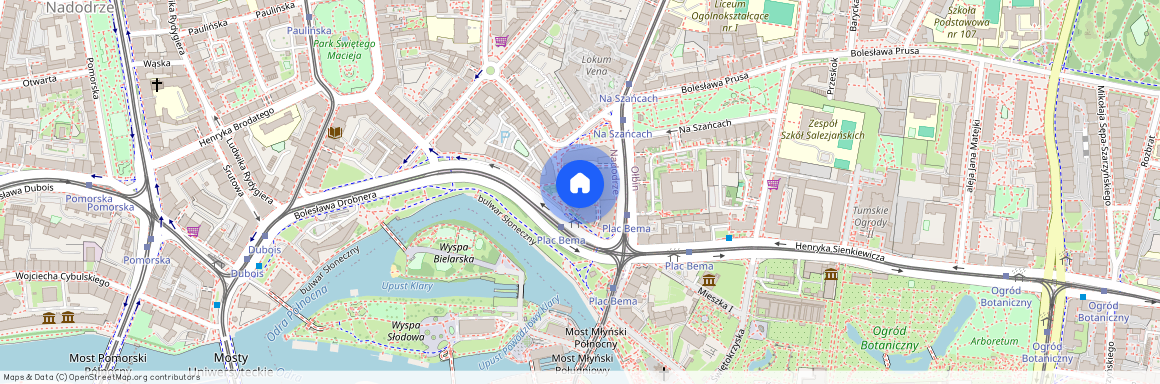 ul. Bolesława Prusa, Nadodrze, Śródmieście, Wrocław, dolnośląskie