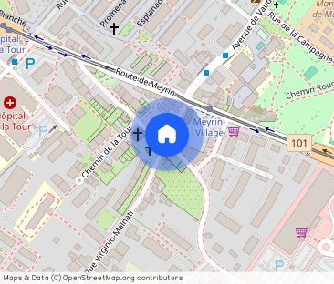 4-room apartment in Meyrin. - Photo 1