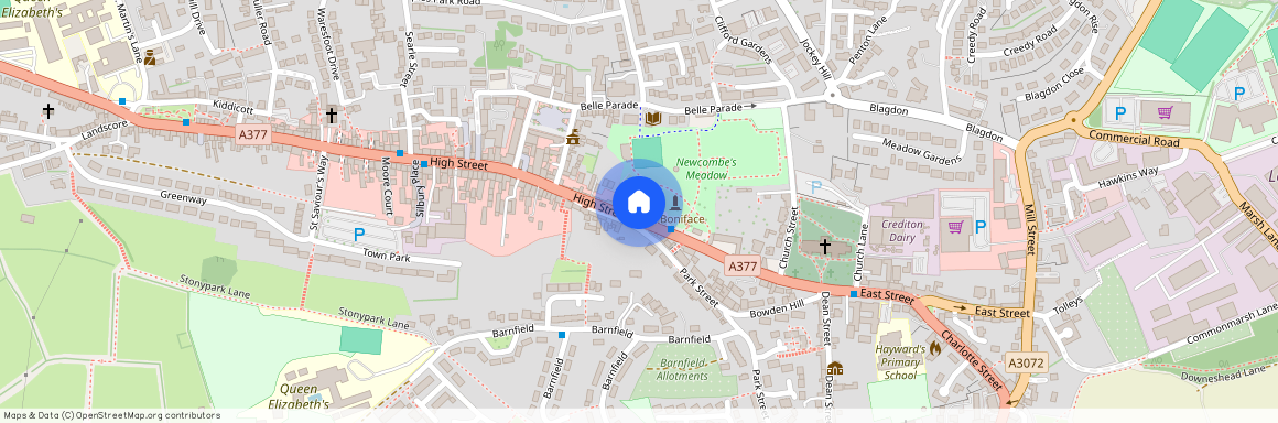 Union Road, Redvers House Union Road, EX17