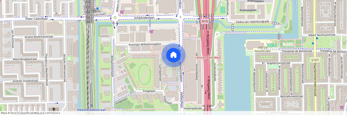 Westlandgracht, 1062 KS, Koningin Wilhelminaplein, Amsterdam