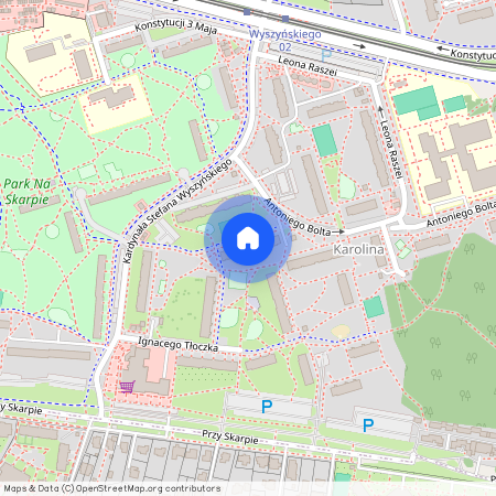 ul. Antoniego Bolta, Na Skarpie, Toruń, kujawsko-pomorskie