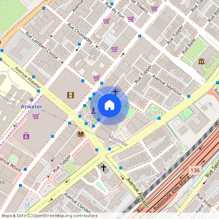 app.701, 2300 Rue Tupper, H3H 0B9, Montréal