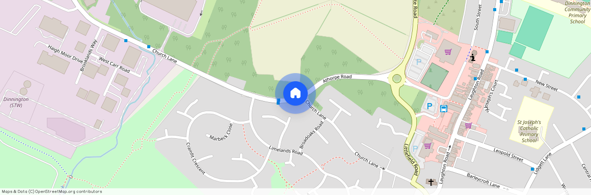 Church Lane, Dinnington, Sheffield, S25