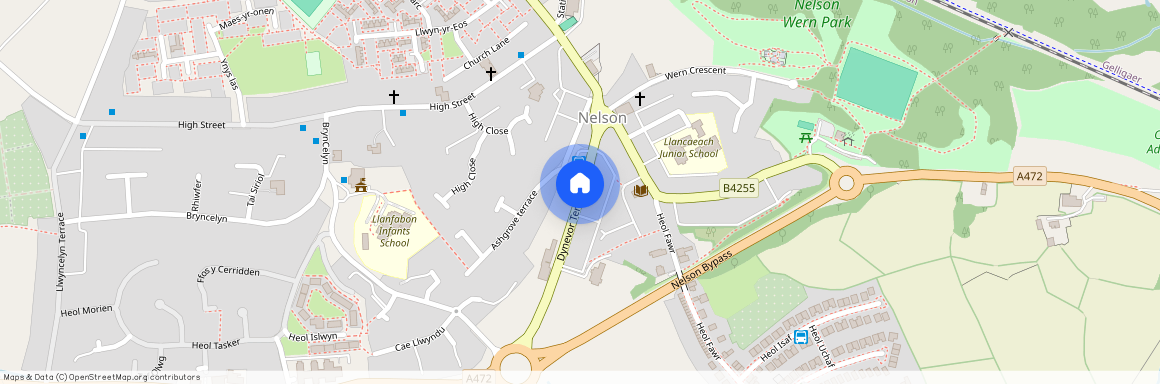 Dynevor Terrace, Treharris, CF46