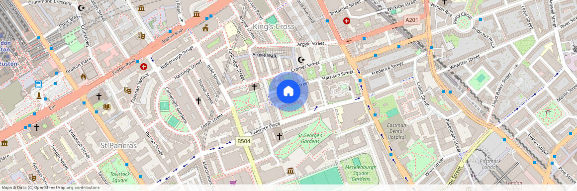 Rodmell, Regent Square, London, WC1H