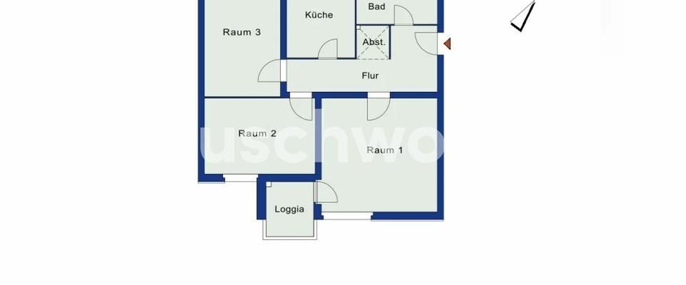 TAUSCHWOHNUNG Wir geben 3,5 Zimmer Wohnung gegenüber 4 Zimmer Wohnung - Photo 1