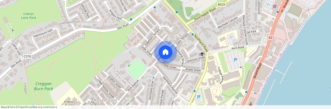 ** Student** 1 Room Left, 22 Argyle Terrace, Derry, BT48 0DW