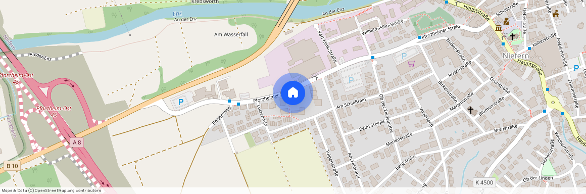 Pforzheimerstraße 33, 75223 Niefern-Öschelbronn / Niefern