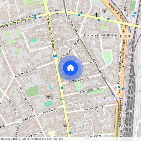 82 rue du faubourg bannier, Orléans France