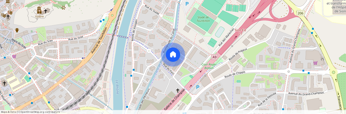 av. du Bietschhorn 23b 23B, 1950 Sion