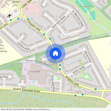 Knutton Lane, Knutton, ST5