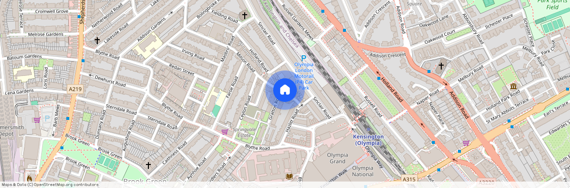 Milson Road, Kensington Olympia, London