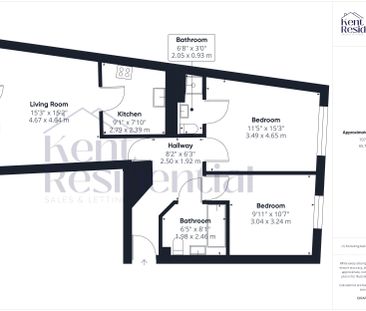 2 bed flat to rent in Scotney Gardens, Maidstone, ME16 - Photo 2