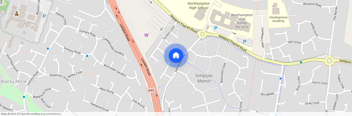 Brigadier Close, Wootton Northampton