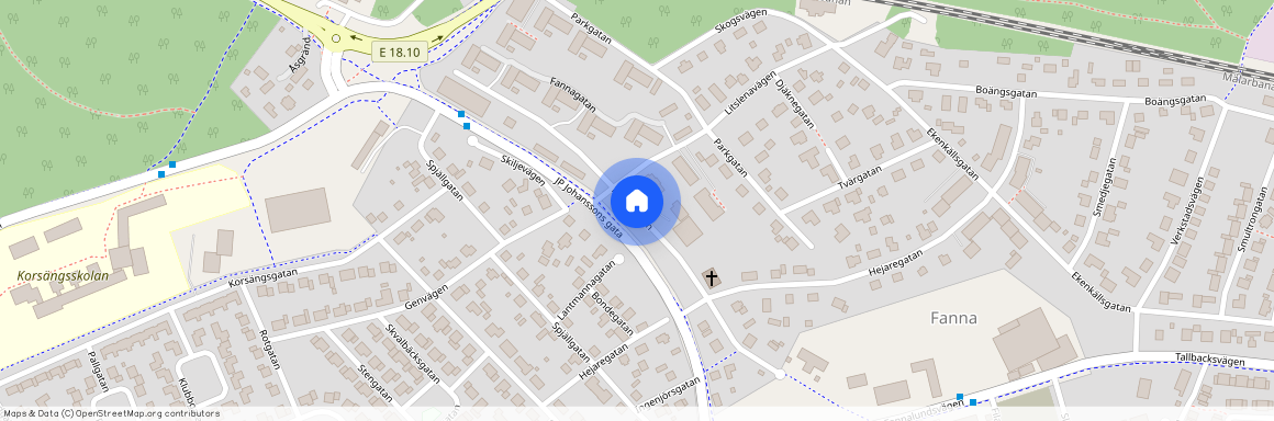 Fannagatan, Enköping