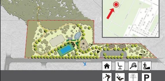 Emplacement exceptionnel face au parc Colonial, Victoriaville Grand 4 ½ à louer – - Photo 2