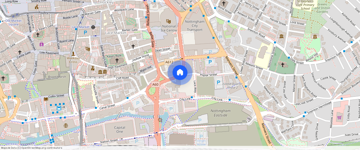 Flat 8 Plumptre Court, Poplar Street, Nottingham, Nottinghamshire, NG1