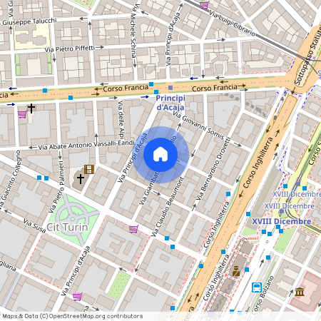 Via Giambattista Gropello, Turin, Piedmont 10138