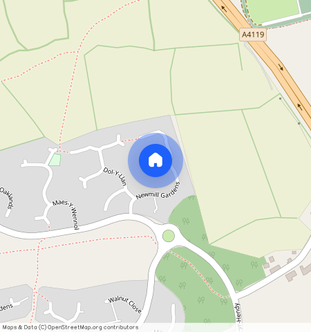 Newmill Gardens, Miskin, Pontyclun