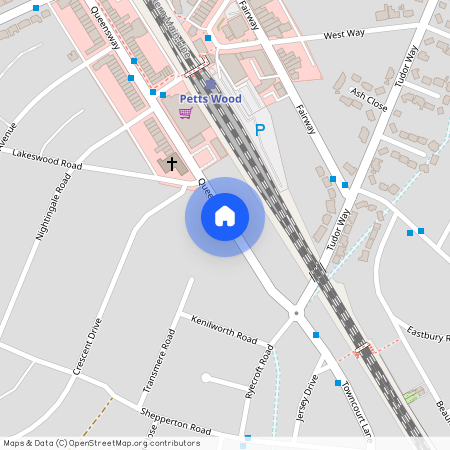 Queensway, Petts Wood, Orpington, Kent, BR5 1EB