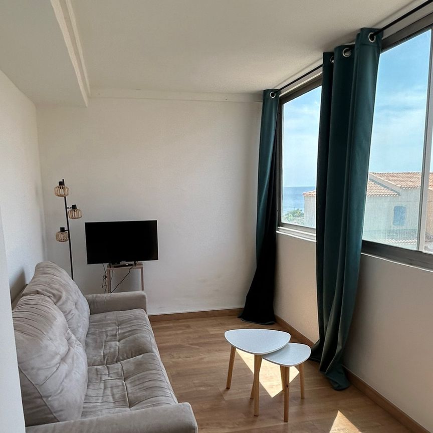 LOCATION : appartement F1 (25 m²) à SAUSSET LES PINS COTE BLEUE - Photo 1