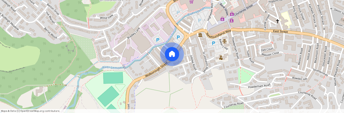 Wolborough Street, Newton Abbot TQ12