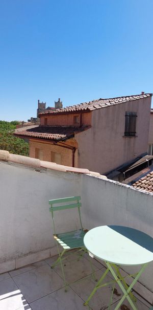 A LOUER T1 MEUBLE AVEC TERRASSE NARBONNE - Photo 1