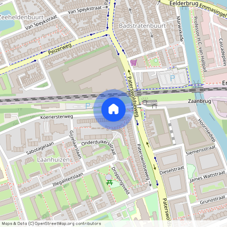 Laanhuizen, 9727 AA, Koeriersterweg, Groningen