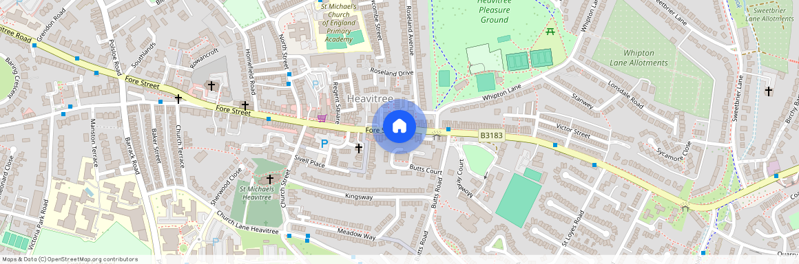 FORE STREET, HEAVITREE, EXETER EX1 2RS