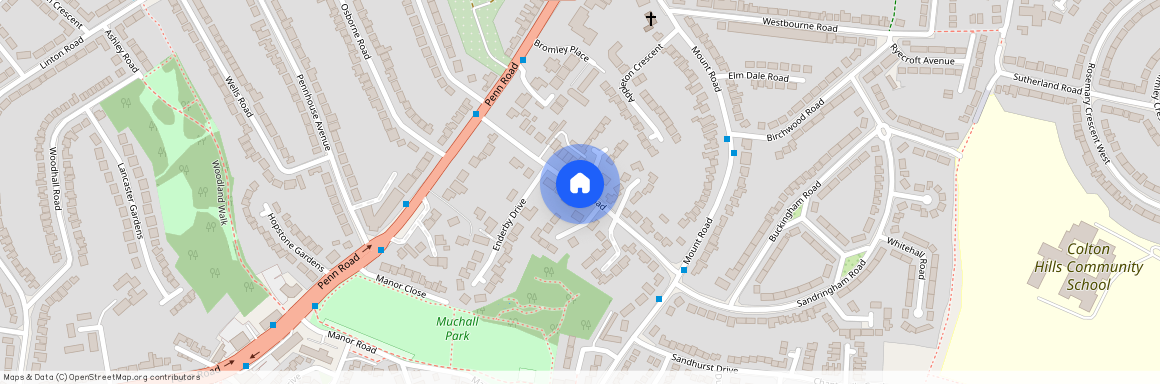 Muchall Road, Wolverhampton, West Midlands, WV4