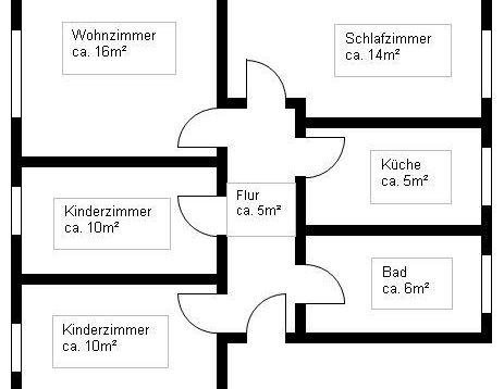 4 Raum-Wohnung - Photo 1